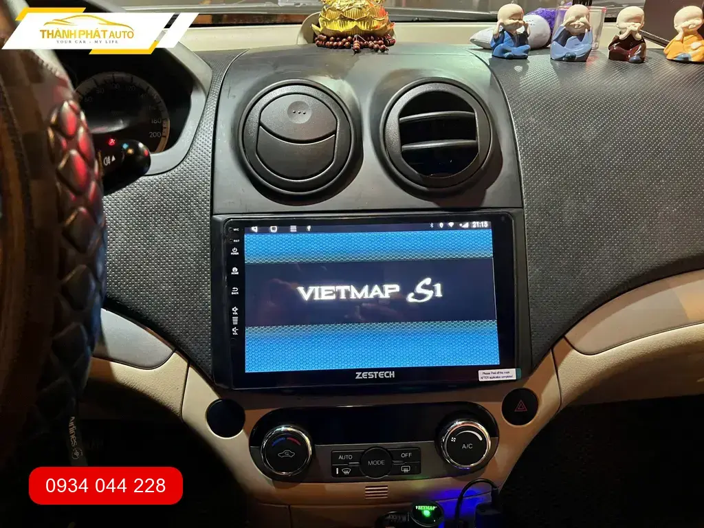Màn Hình Android Ô Tô Chevrolet Aveo - Địa Chỉ Lắp Đặt Uy Tín TPHCM ảnh thực tế 3