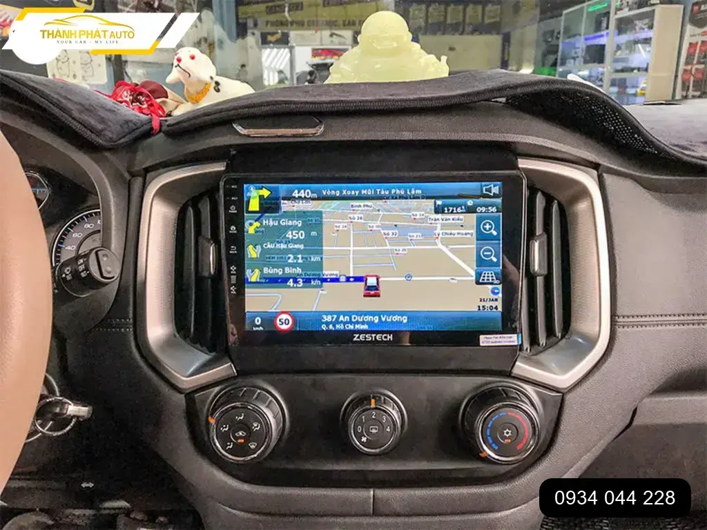 Màn Hình Android Ô Tô Chevrolet Colorado 2017 - Trung Tâm Gắn Uy Tín TPHCM