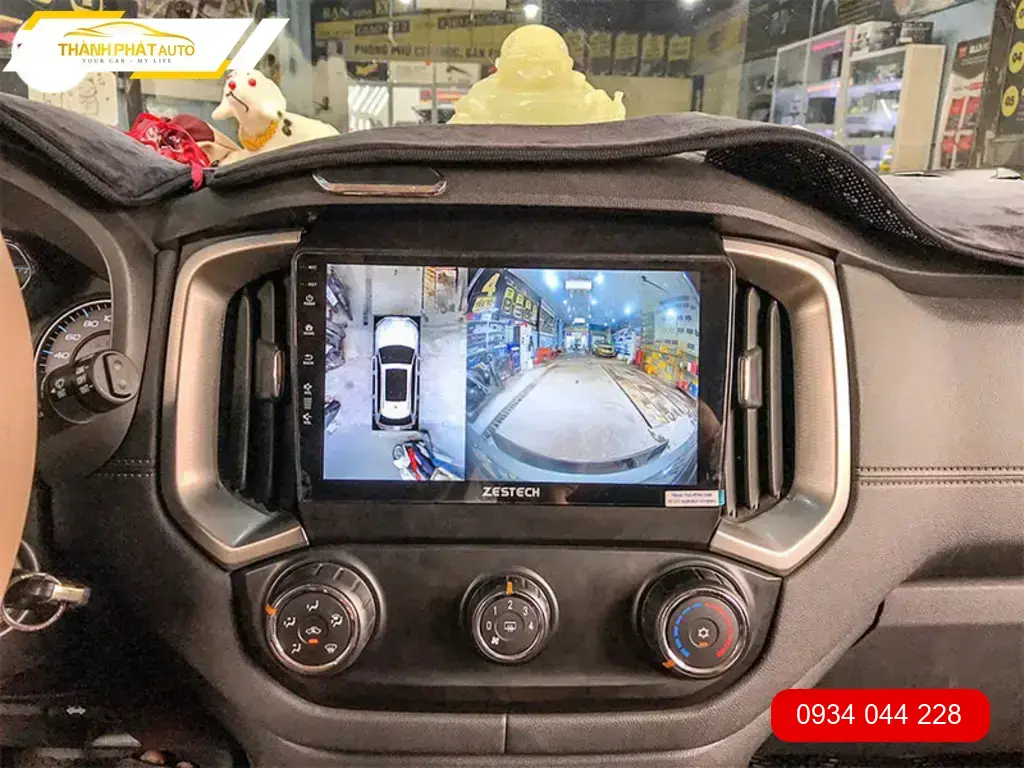 Màn Hình Android Ô Tô Chevrolet Colorado 2019 - Trung Tâm Gắn Chính Hãng TPHCM