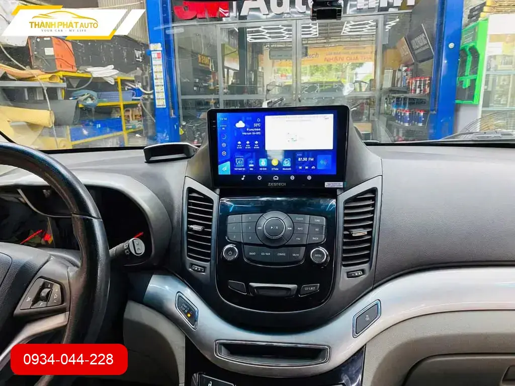 Màn Hình Android Ô Tô Chevrolet Orlando - Trung Tâm Gắn Màn Hình Chính Hãng TPHCM ảnh thực tế 2