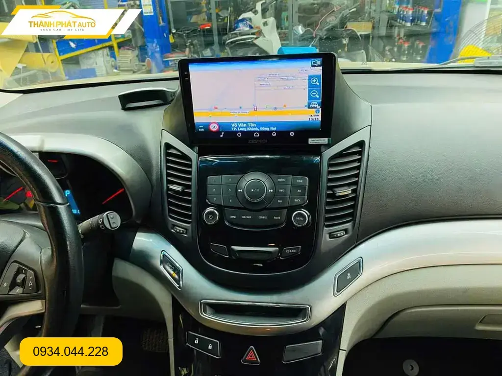 Màn Hình Android Ô Tô Chevrolet Orlando - Trung Tâm Gắn Màn Hình Chính Hãng TPHCM ảnh thực tế 3