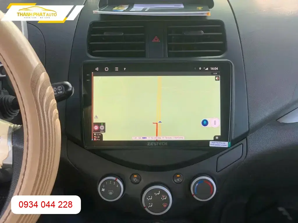 Màn Hình Android Ô Tô Chevrolet Spark - Trung Tâm Lắp Đặt Uy Tín TPHCM ảnh thực tế 2