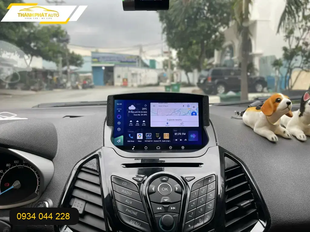 Màn hình Ford Ecosport 2013 - Địa Chỉ Lắp Đặt Chính Hãng TPHCM ảnh thực tế 2