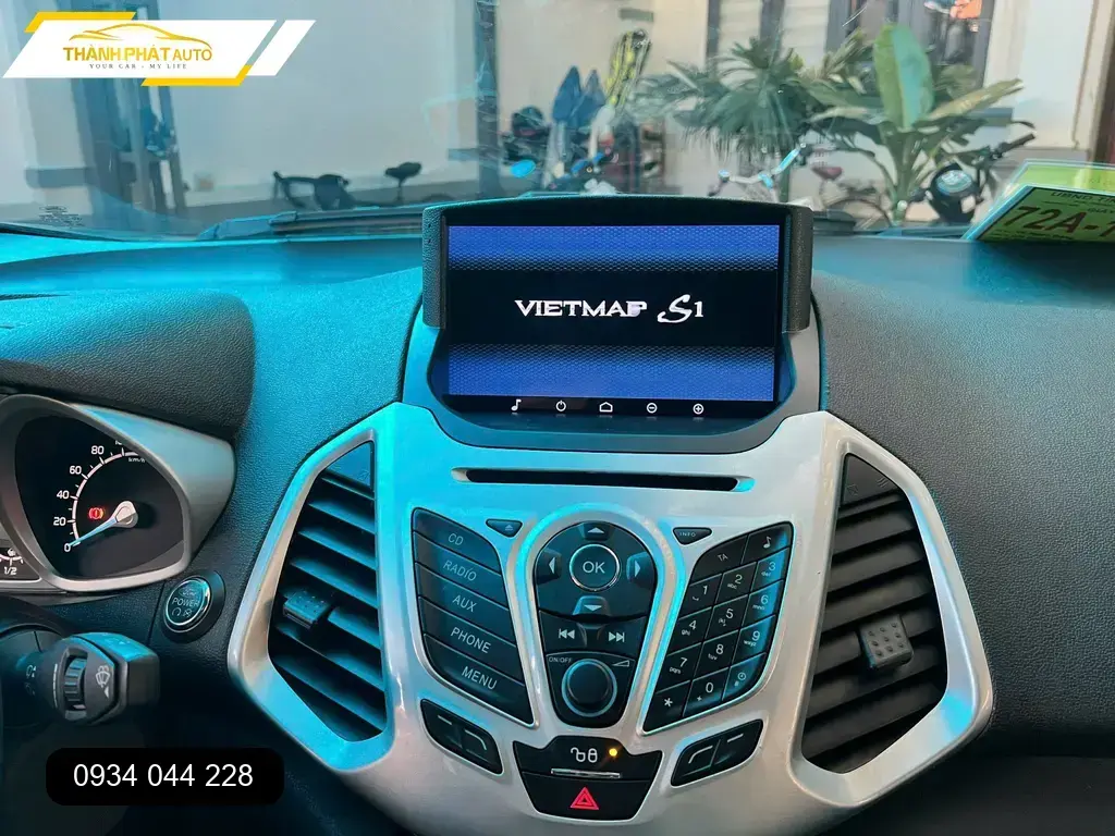 Màn hình Ford Ecosport 2013 - Địa Chỉ Lắp Đặt Chính Hãng TPHCM ảnh thực tế 3