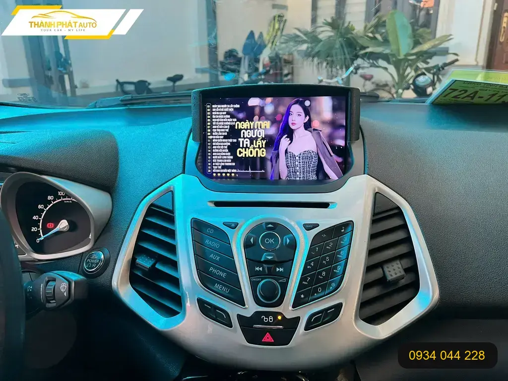 Màn Hình Android Ô Tô Ford Ecosport 2017 - Địa Chỉ Lắp Đặt Uy Tín TPHCM