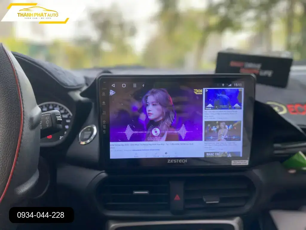 Màn Hình Android Ford Ecosport 2019 - Địa Chỉ Lắp Đặt Uy Tín TPHCM