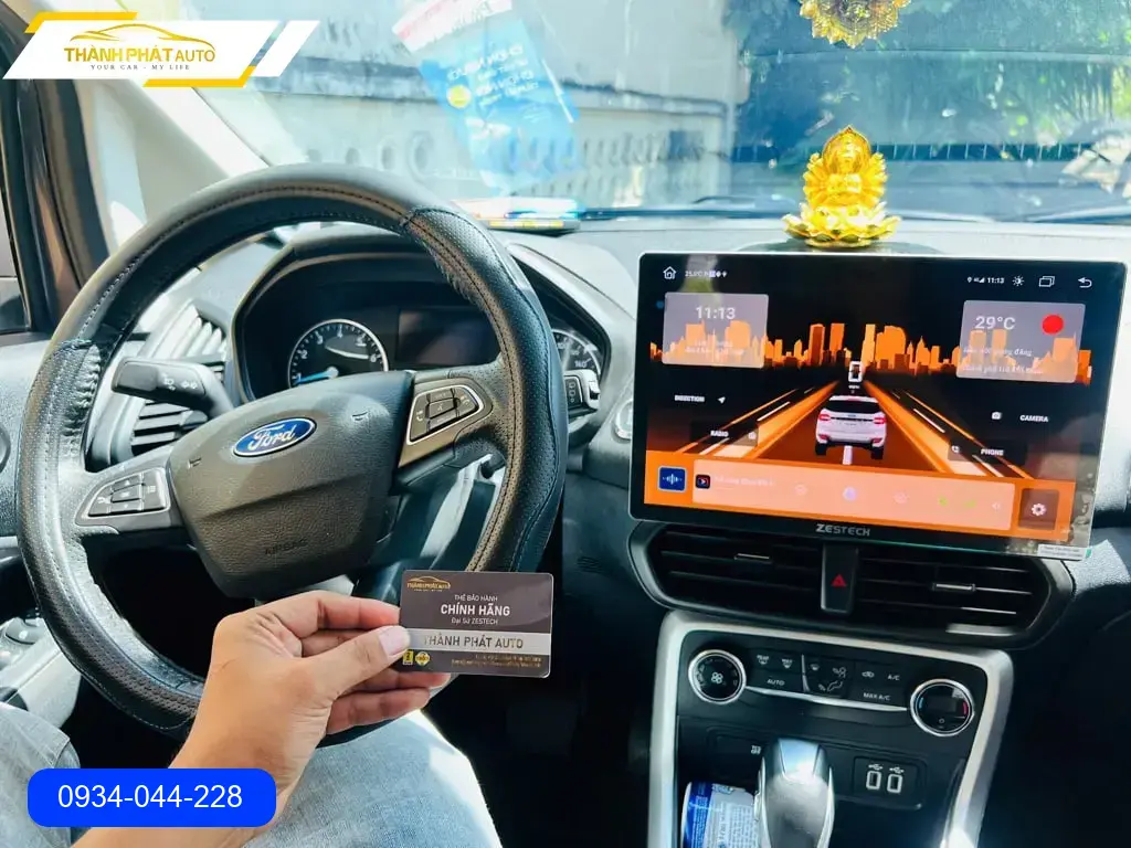 Màn Hình Android Ford Ecosport 2019 - Địa Chỉ Lắp Đặt Uy Tín TPHCM ảnh thực tế 2