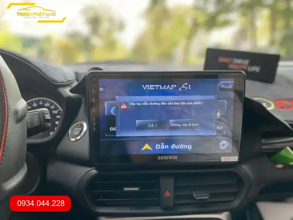Màn Hình Android Ô Tô ford ecosport 2020 - Trung Tâm Lắp Đặt Uy Tín TPHCM ảnh thực tế 2