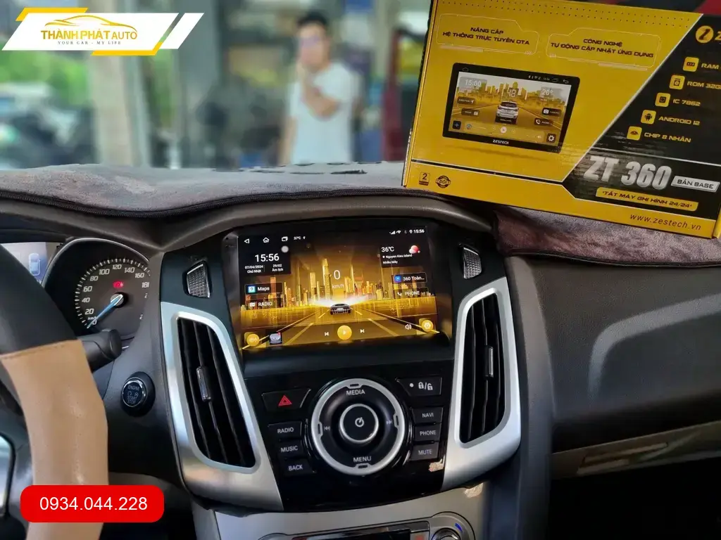 Màn Hình Android Ô Tô Ford Focus 2017 - Trung Tâm Lắp Đặt Uy Tín TPHCM
