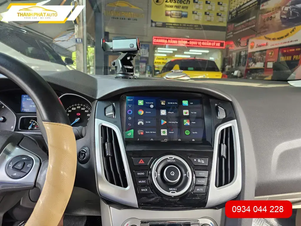 Màn Hình Android Ô Tô Ford Focus - Trung Tâm Lắp Đặt Uy Tín Hóc Môn TPHCM