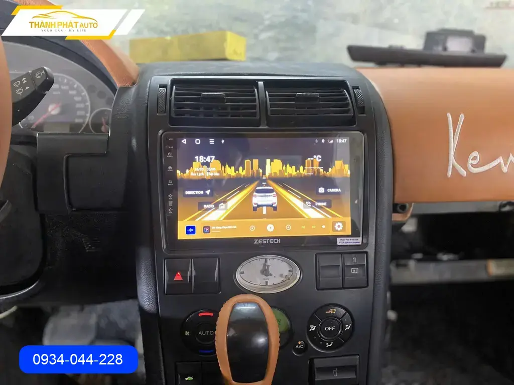 Màn Hình Android Ô Tô Ford Mondeo 2006 - Địa Chỉ Lắp Đặt Uy Tín TPHCM ảnh thực tế 2