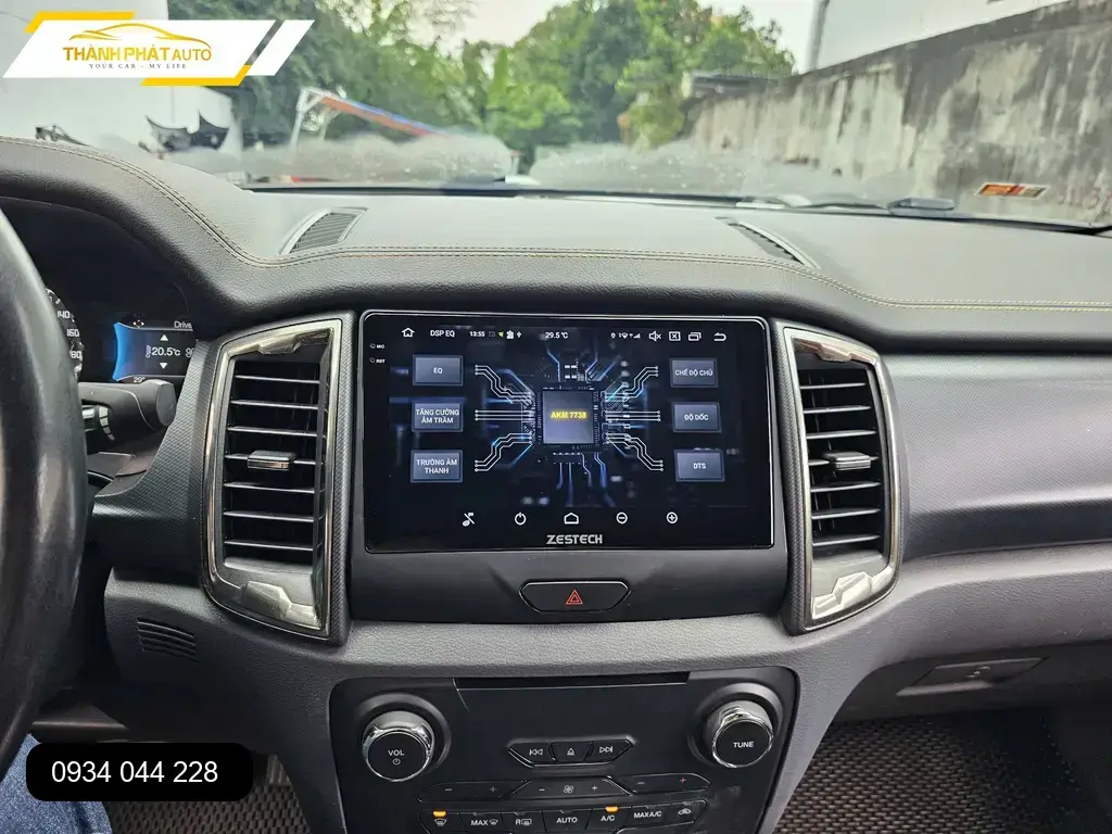 Màn Hình Android Ford Raptor - Trung Tâm Lắp Đặt Uy Tín Bình Tân TPHCM ảnh thực tế 2