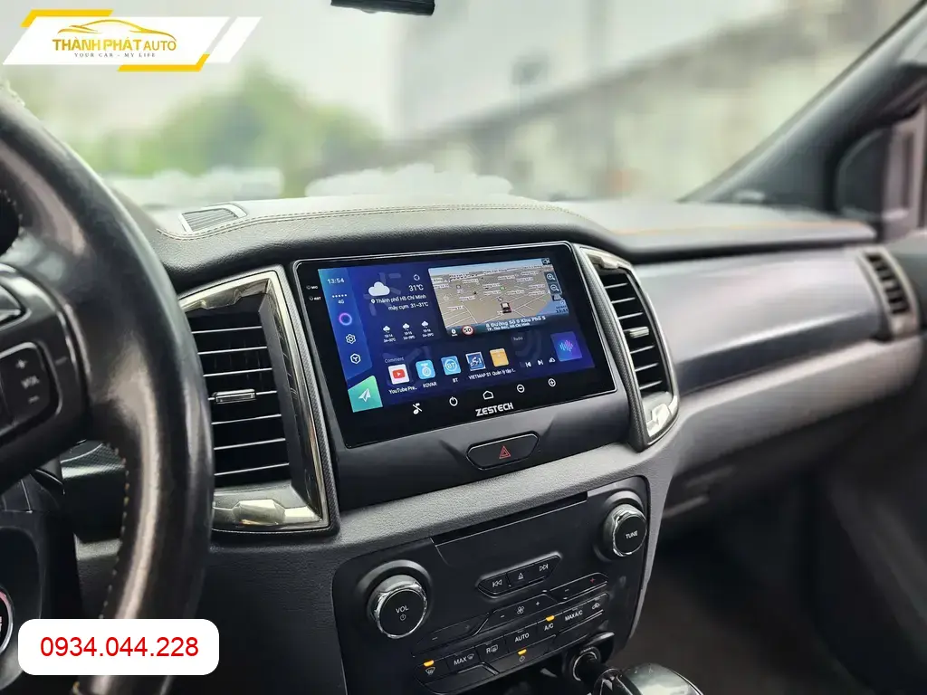 Màn Hình Android Ô Tô Ford Raptor - Trung Tâm Gắn Uy Tín Quận 1 TPHCM