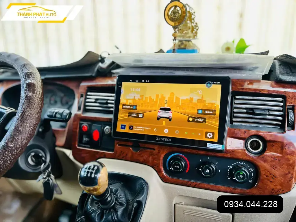 Màn Hình Android Ô Tô Ford Transit - Trung Tâm Gắn Chính Hãng TPHCM