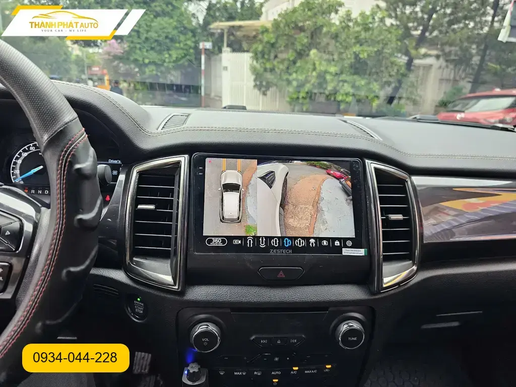 Màn Hình Android Ford Wildtrak 2020 - Trung Tâm Lắp Đặt Uy Tín TPHCM