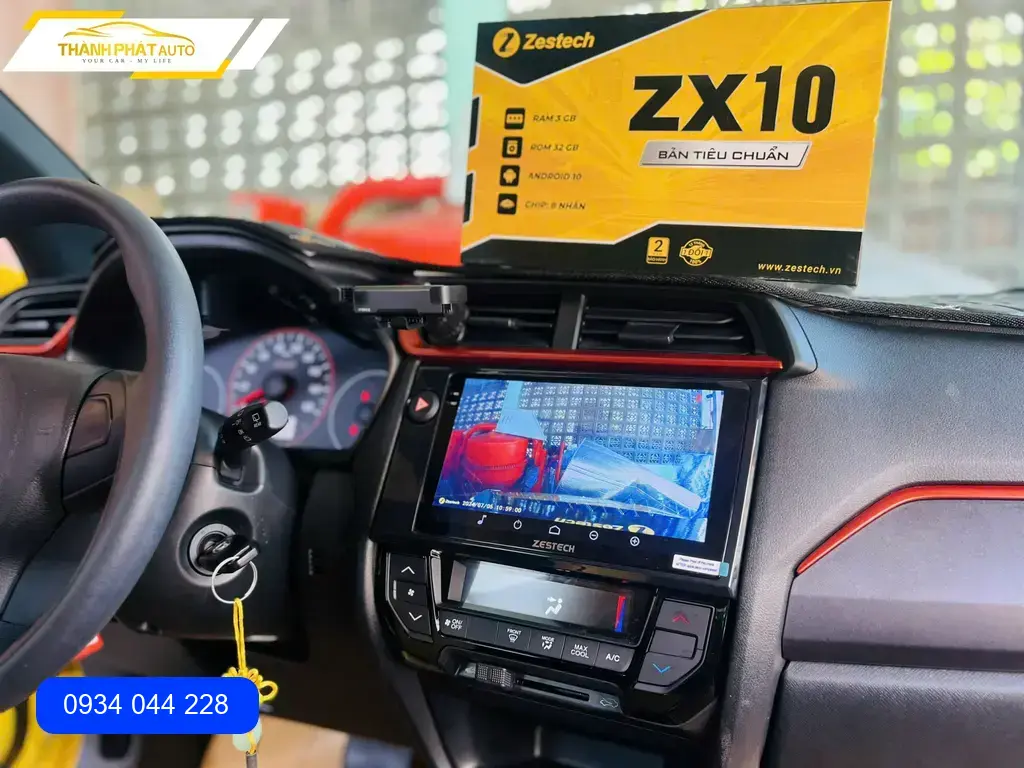 Màn Hình Android Ô Tô Honda Brio 2022 - Địa Chỉ Lắp Đặt Uy Tín TPHCM ảnh thực tế 2