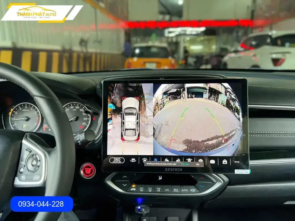 Màn Hình Android Ô Tô Honda BRV - Trung Tâm Lắp Đặt Chính Hãng TPHCM