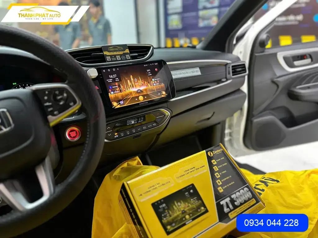 Màn Hình Android Ô Tô Honda BRV - Trung Tâm Lắp Đặt Chính Hãng TPHCM ảnh thực tế 2