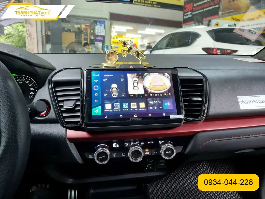 Màn Hình Android Ô Tô Honda City 2024 - Trung Tâm Lắp Đặt Chính Hãng TPHCM
