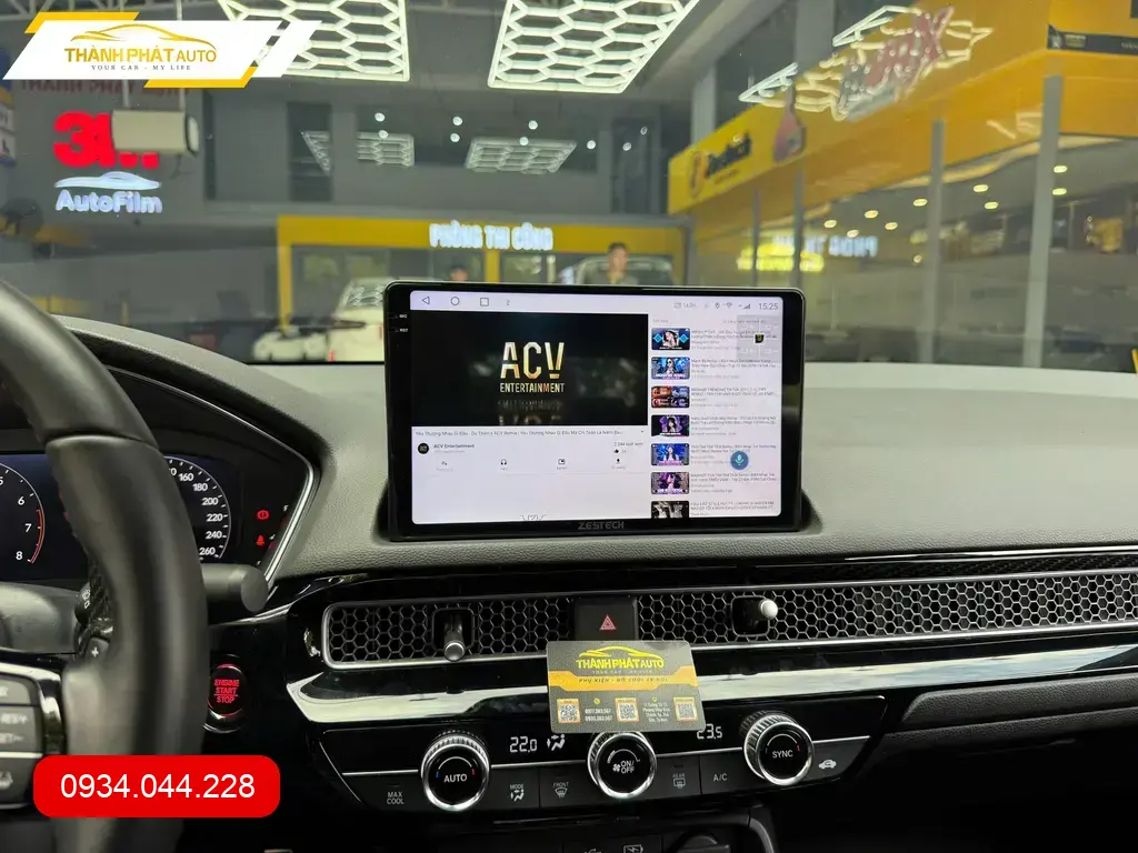 Màn Hình Android Ô Tô Honda Civic - Lắp Đặt Chính Hãng Uy Tín TPHCM