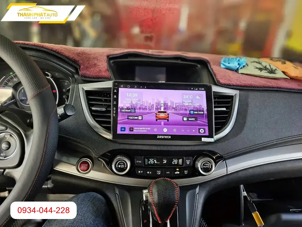 Màn Hình Android Ô Tô Honda CRV 2016 - Trung Tâm Lắp Đặt Uy Tín TPHCM