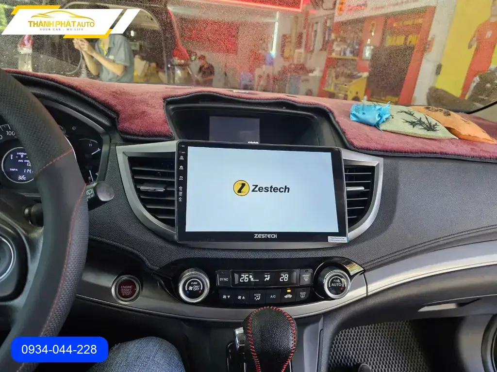 Màn Hình Android Ô Tô Honda CRV 2016 - Trung Tâm Lắp Đặt Uy Tín TPHCM ảnh thực tế 2