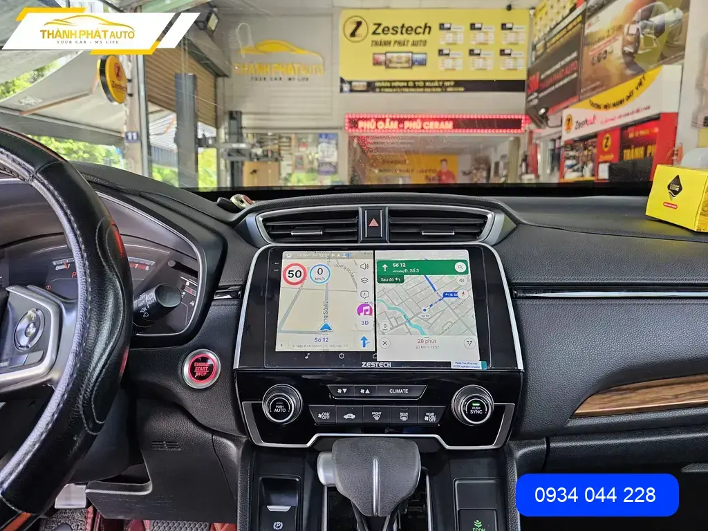 Màn Hình Android Ô Tô Honda CRV 2021 Cao Cấp - Địa Chỉ Lắp Đặt Chính Hãng TPHCM