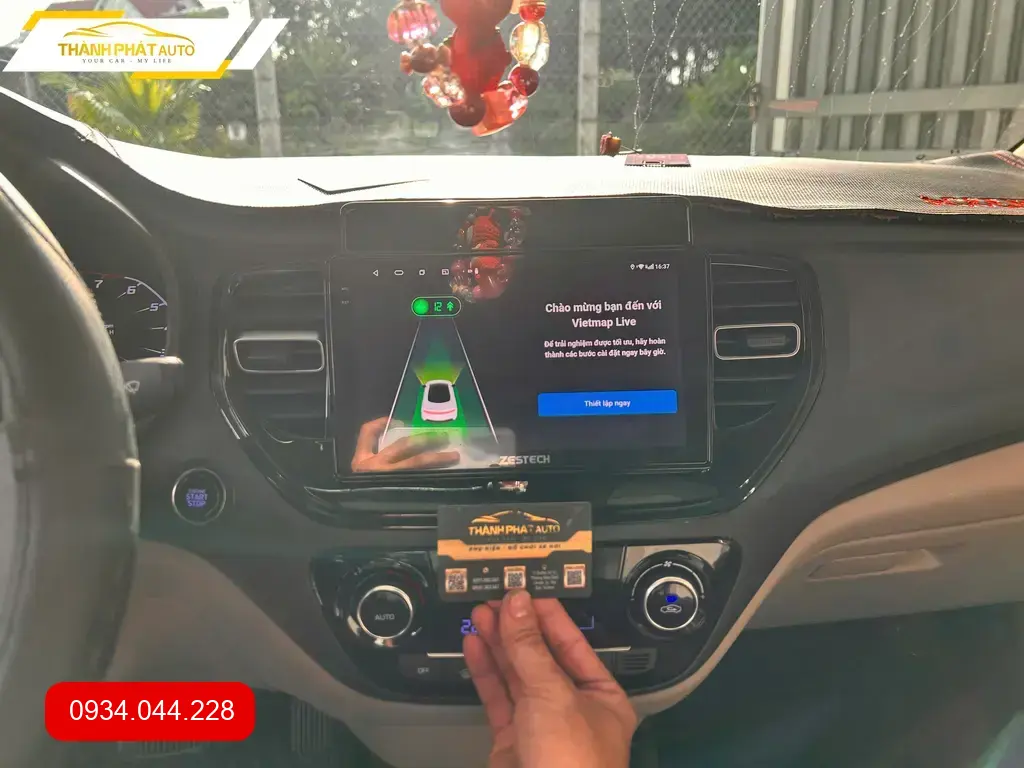 Màn Hình Android Hyundai Accent 2013 - Trung Tâm Lắp Đặt Uy Tín TPHCM ảnh thực tế 2