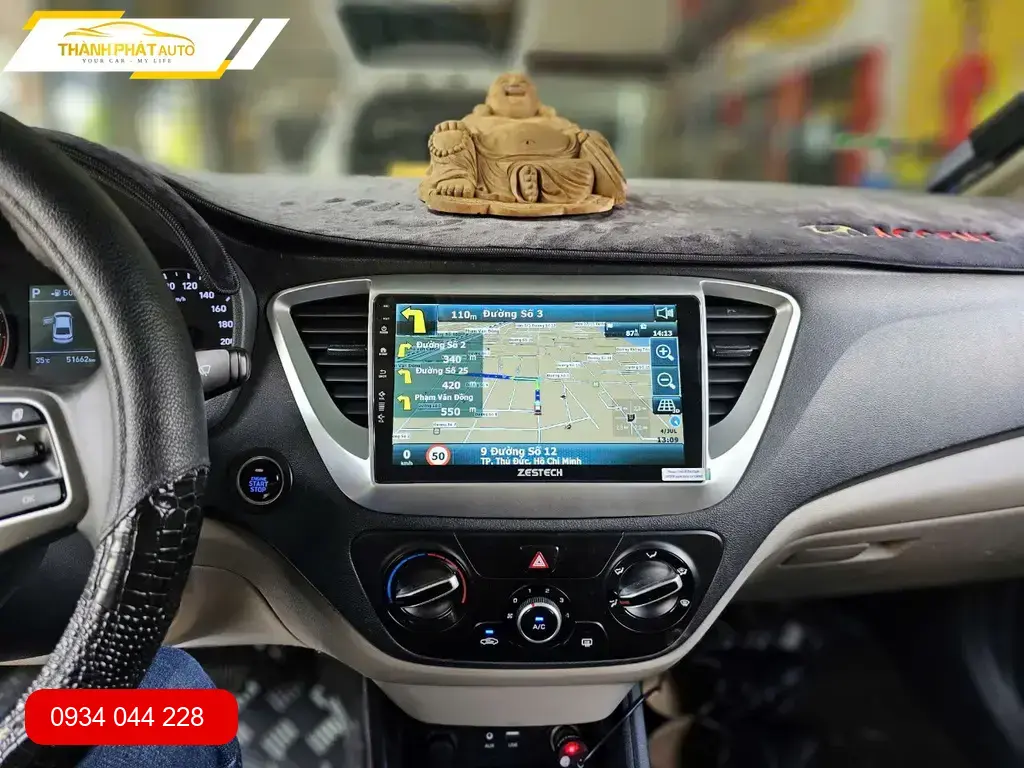 Màn Hình Android Hyundai Accent 2019 - Địa Chỉ Lắp Đặt Uy Tín TPHCM