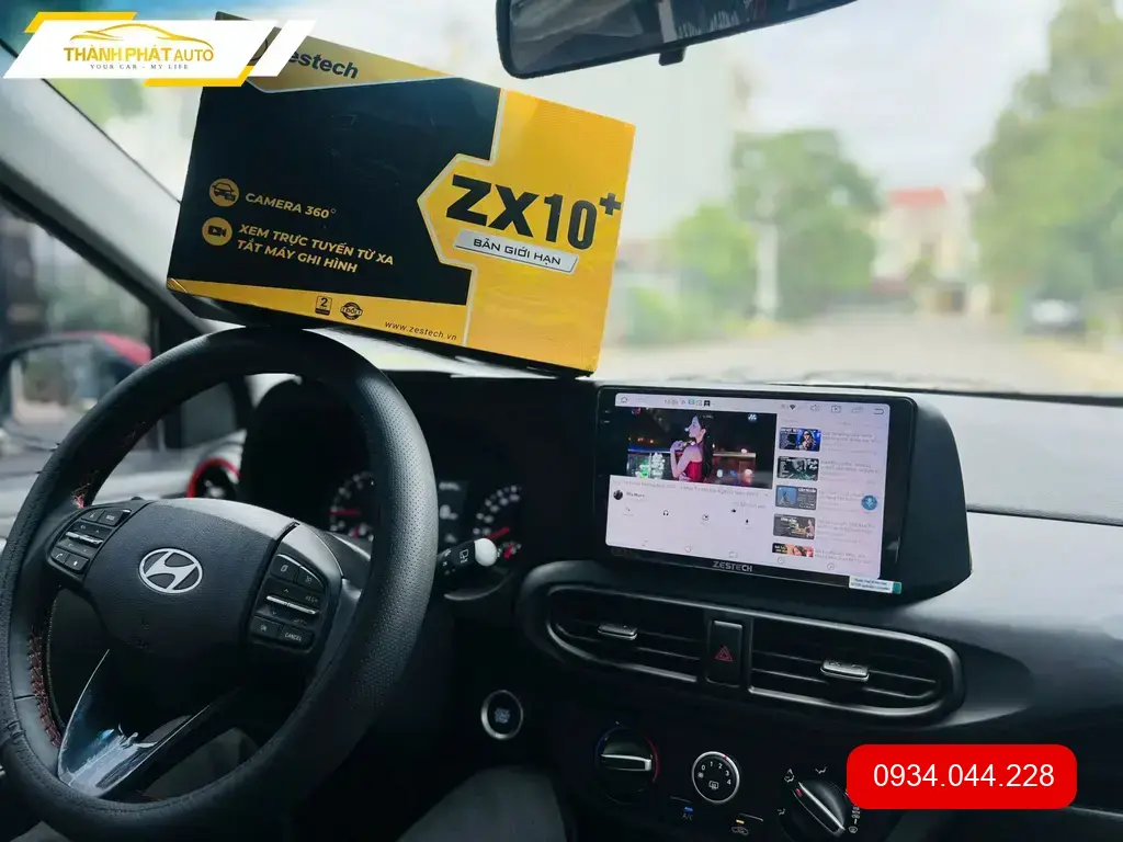 Màn Hình Android Ô Tô Hyundai i10 2022 - Trung Tâm Lắp Đặt Chính Hãng TPHCM
