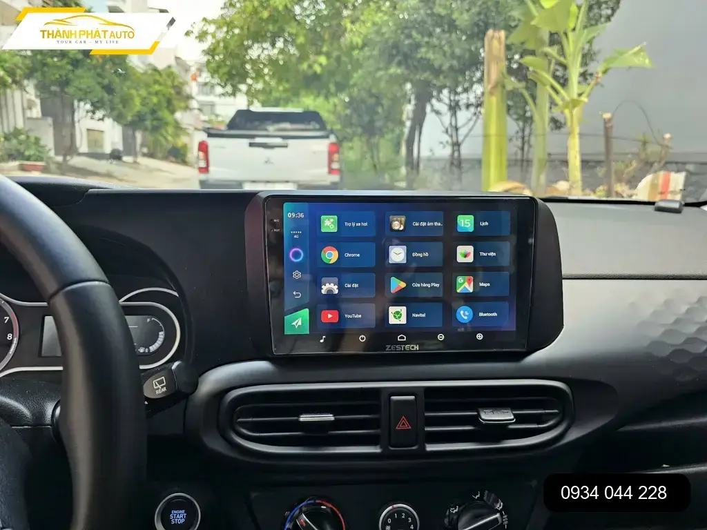 Màn Hình Android Ô Tô Hyundai i10 - Địa Chỉ Lắp Đặt Uy Tín TPHCM ảnh thực tế 2