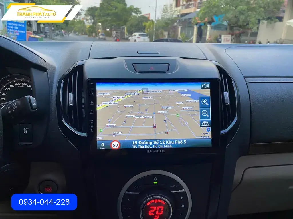 Màn Hình Android Ô Tô Isuzu Mu-x - Trung Tâm Lắp Đặt Uy Tín TPHCM