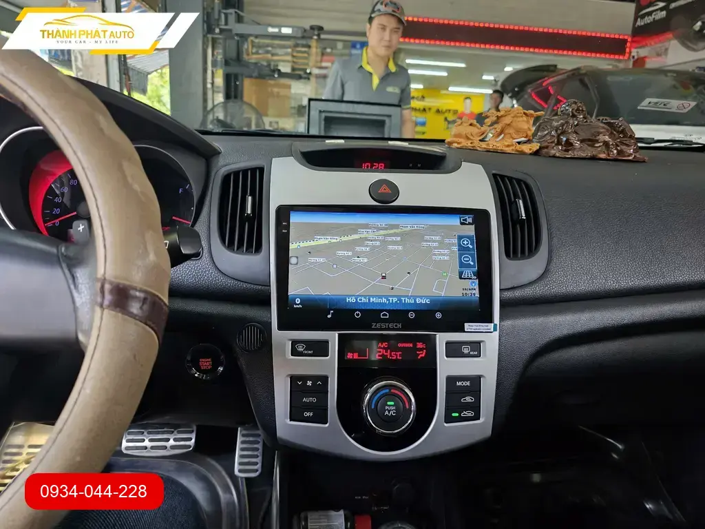 Màn Hình Android Ô Tô Kia Forte - Địa Chỉ Nâng Cấp Chính Hãng Giá Tốt Bình Chánh