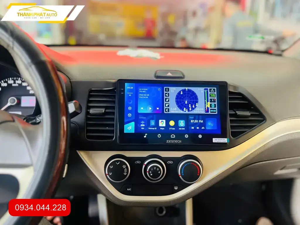 Màn Hình Android Kia Morning 2019 - Trung Tâm Lắp Đặt Uy Tín TPHCM