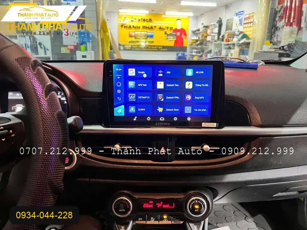 Màn Hình Android Ô Tô kia morning 2025 - Địa Chỉ Lắp Đặt Uy Tín TPHCM