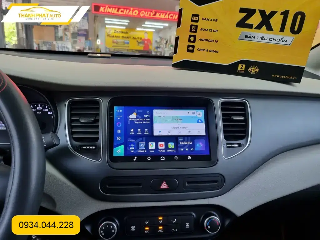 Màn Hình Android Ô Tô Kia Rondo 2014 - Trung Tâm Lắp Đặt Chính Hãng TPHCM