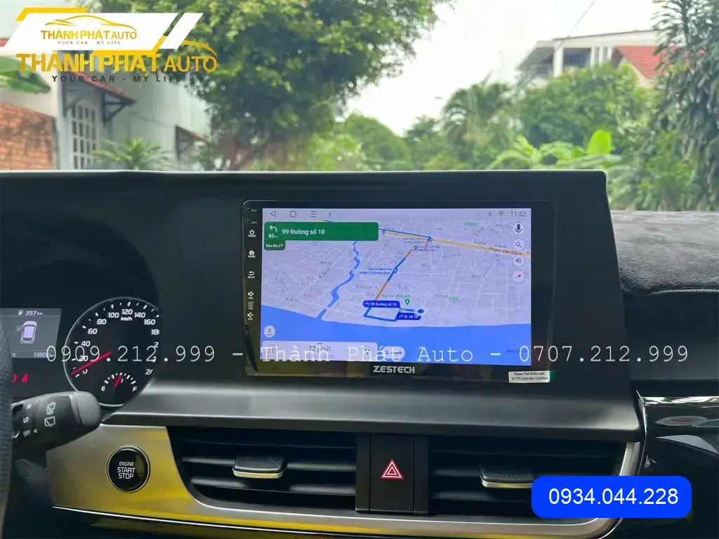 Màn Hình Android Ô Tô Kia Seltos - Địa Chỉ Lắp Đặt Uy Tín Quận 7 TPHCM ảnh thực tế 2