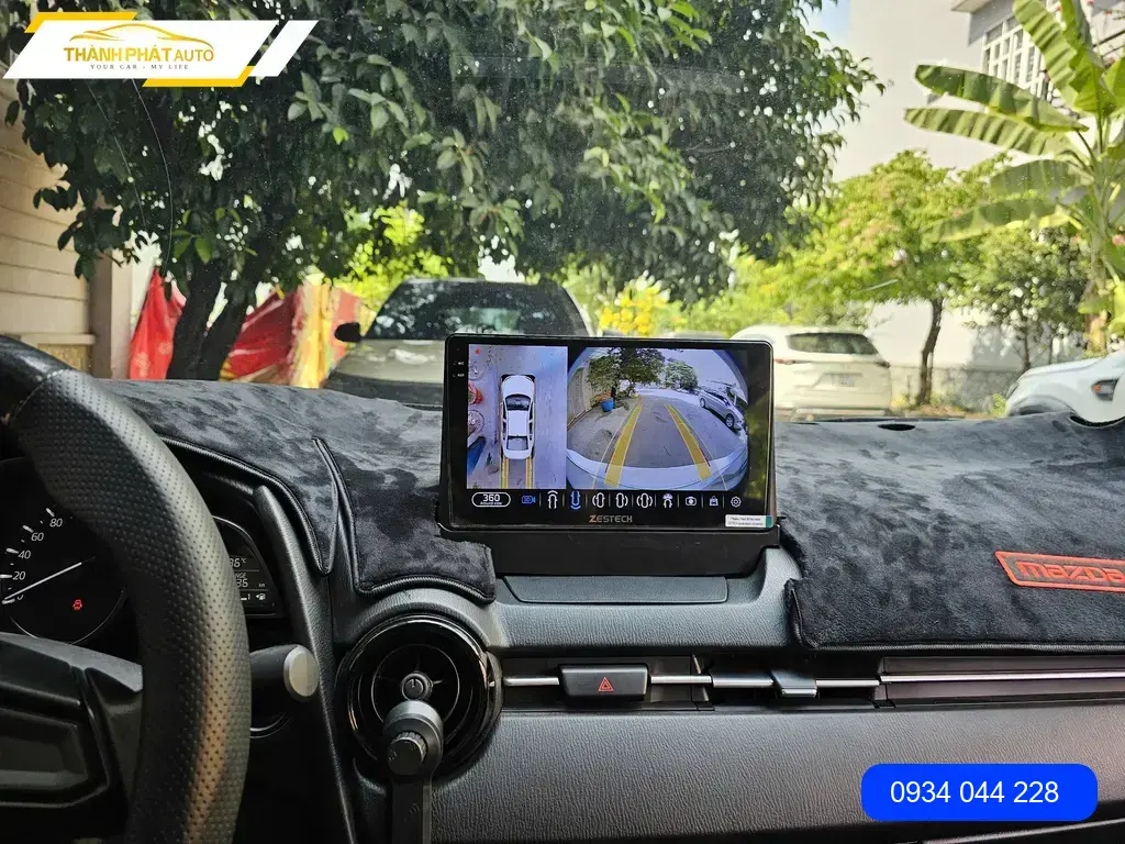 Màn Hình Android Ô Tô Cao Cấp Mazda 2 2022 - Địa Chỉ Lắp Đặt Chính Hãng TPHCM