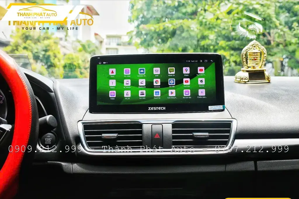 Màn Hình Android Mazda 3 2017 - Địa Chỉ Lắp Đặt Uy Tín TPHCM