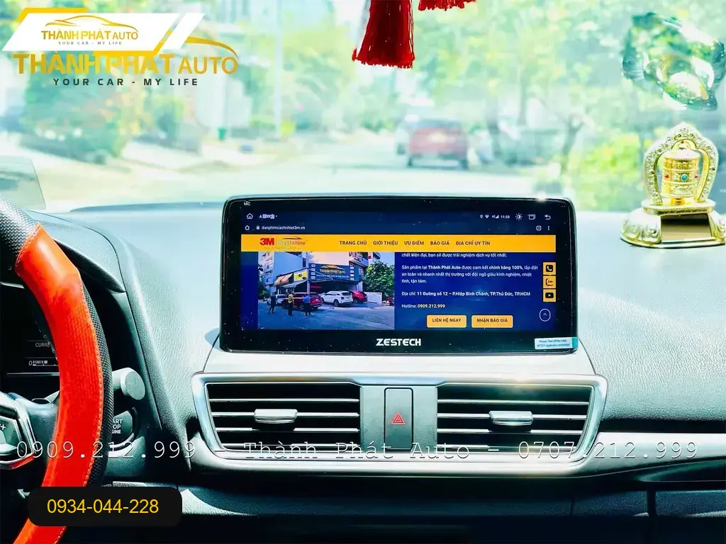 Màn Hình Android Ô Tô Mazda 3 - Trung Tâm Lắp Đặt Uy Tín TPHCM