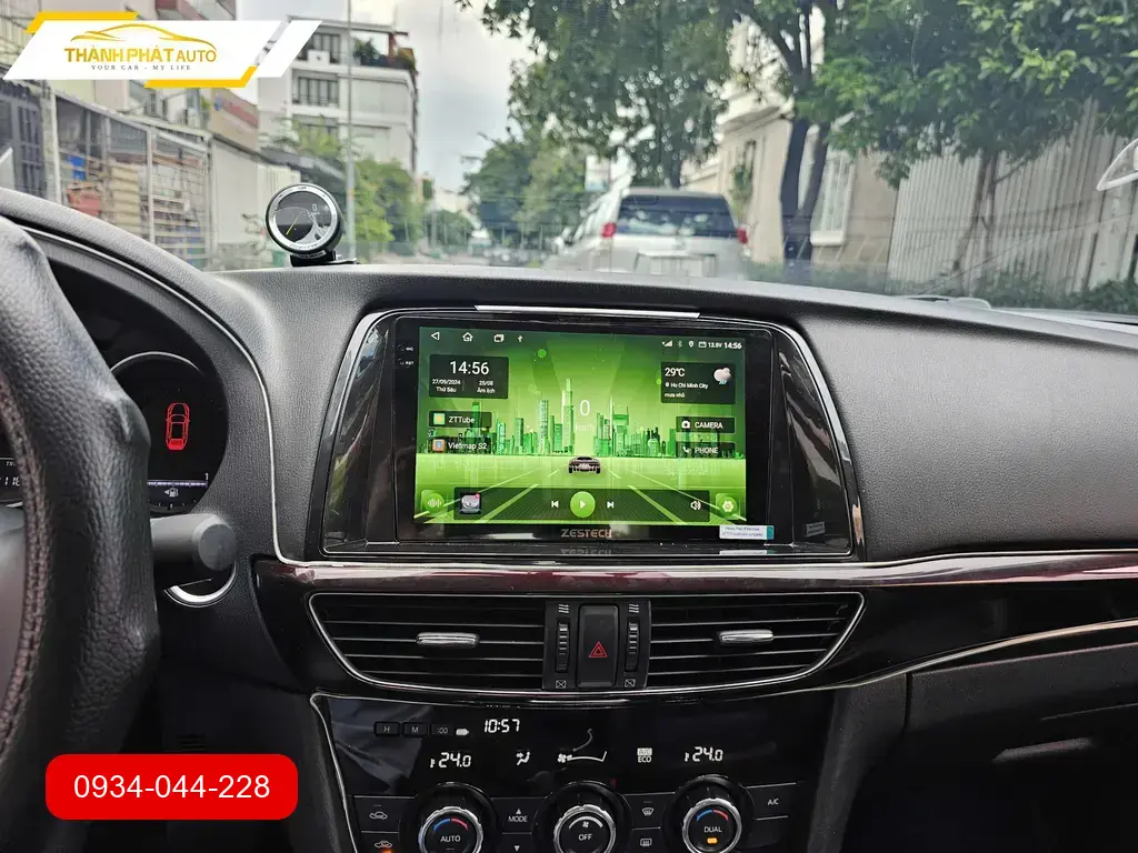 Màn Hình Android Mazda 6 2015 - Địa Chỉ Lắp Đặt Chính Hãng TPHCM