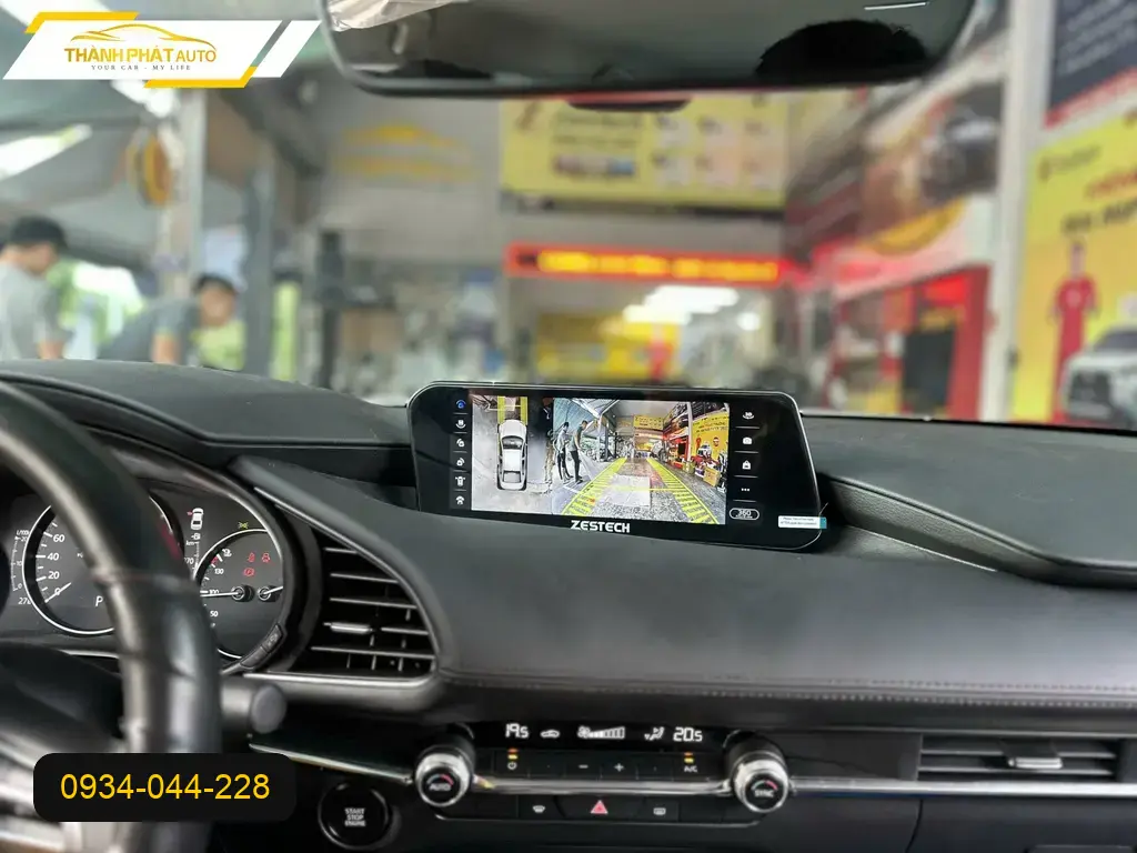 Màn Hình Android Mazda CX3 2023 - Trung Tâm Lắp Đặt Chính Hãng TPHCM ảnh thực tế 2