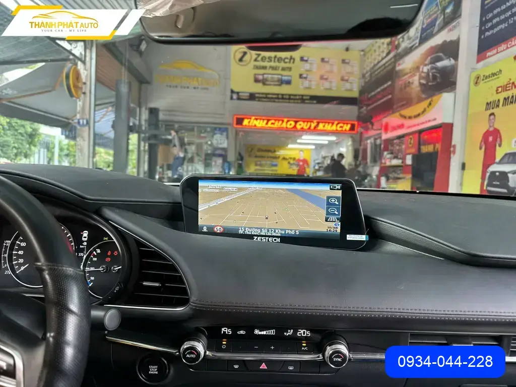 Màn Hình Android Ô Tô Mazda Cx3 - Trung Tâm Lắp Đặt Uy Tín TPHCM
