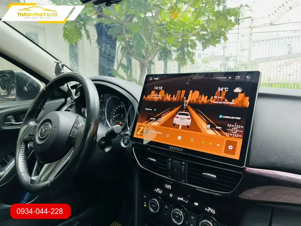 Màn Hình Android Ô Tô Mazda Cx5 - Trung Tâm Lắp Đặt Chính Hãng TPHCM ảnh thực tế 2