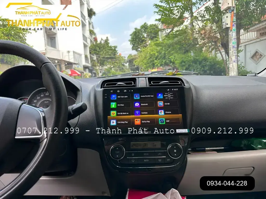 Màn Hình Android Mitsubishi Attrage 2022 - Trung Tâm Lắp Đặt Uy Tín TPHCM