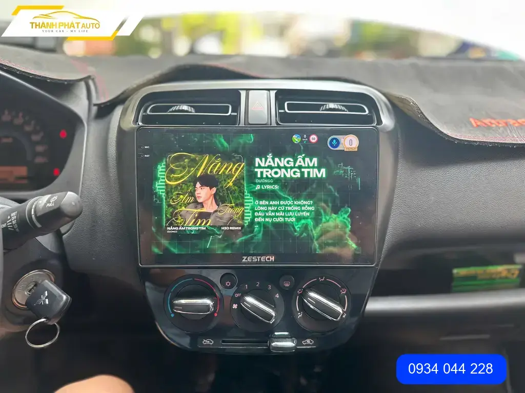 Màn Hình Android Mitsubishi Attrage - Địa Chỉ Lắp Đặt Uy Tín TPHCM