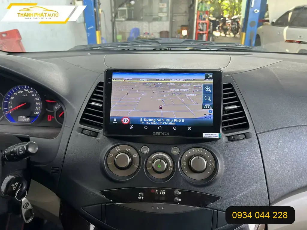 Màn Hình Android Ô Tô Mitsubishi Grandis - Địa Chỉ Lắp Đặt Chính Hãng Quận 10 ảnh thực tế 2