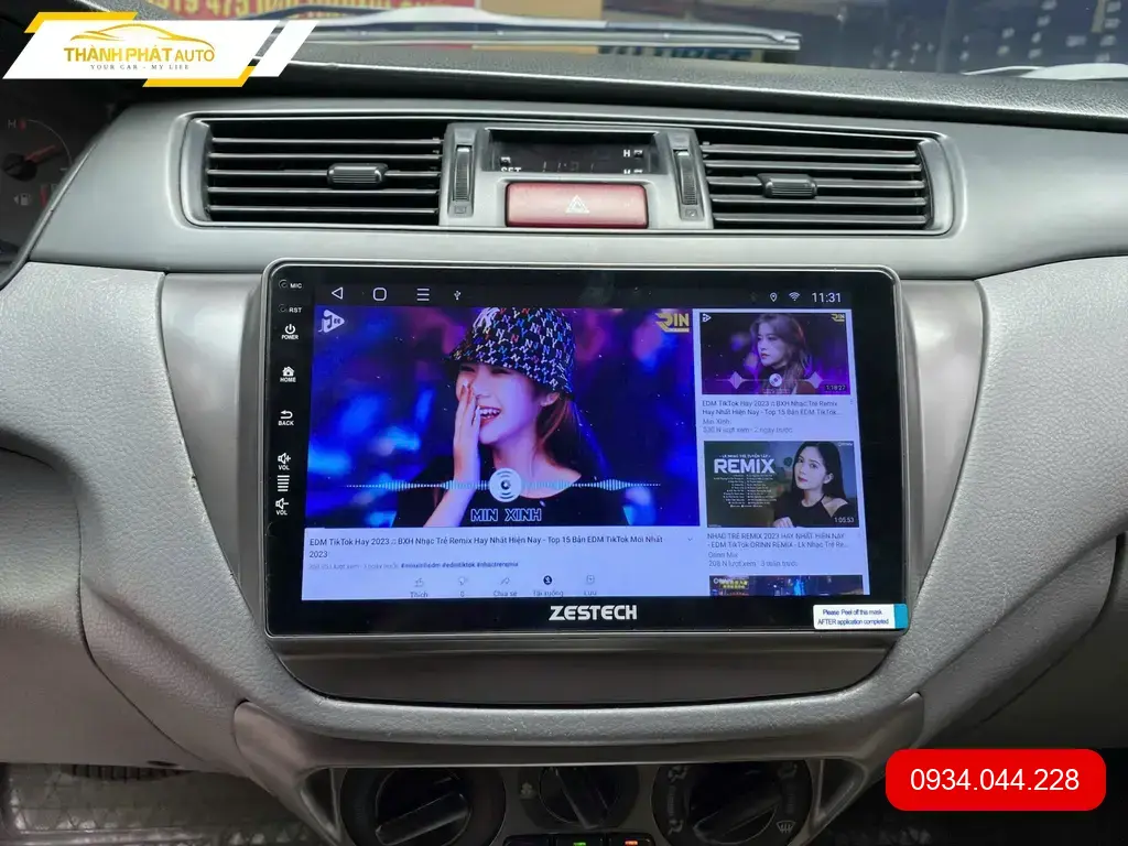 Màn Hình Android Mitsubishi Lancer 2008 - Trung Tâm Lắp Đặt Uy Tín TPHCM