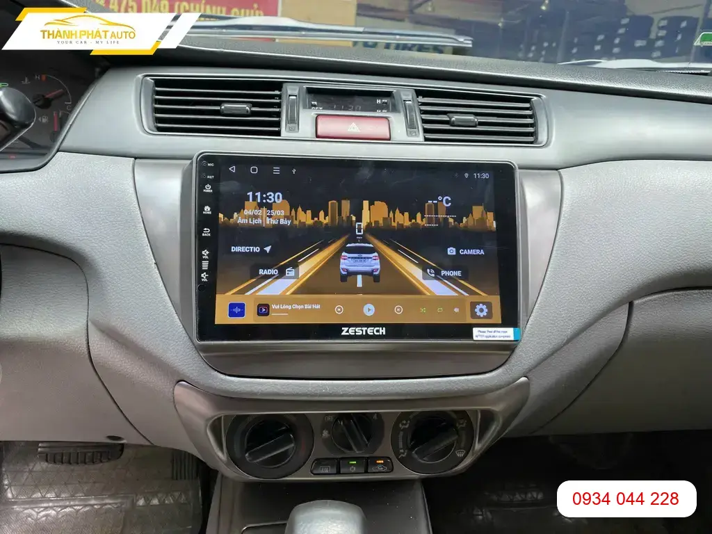 Màn Hình Android Ô Tô Mitsubishi Lancer - Địa Chỉ Lắp Đặt Uy Tín TPHCM