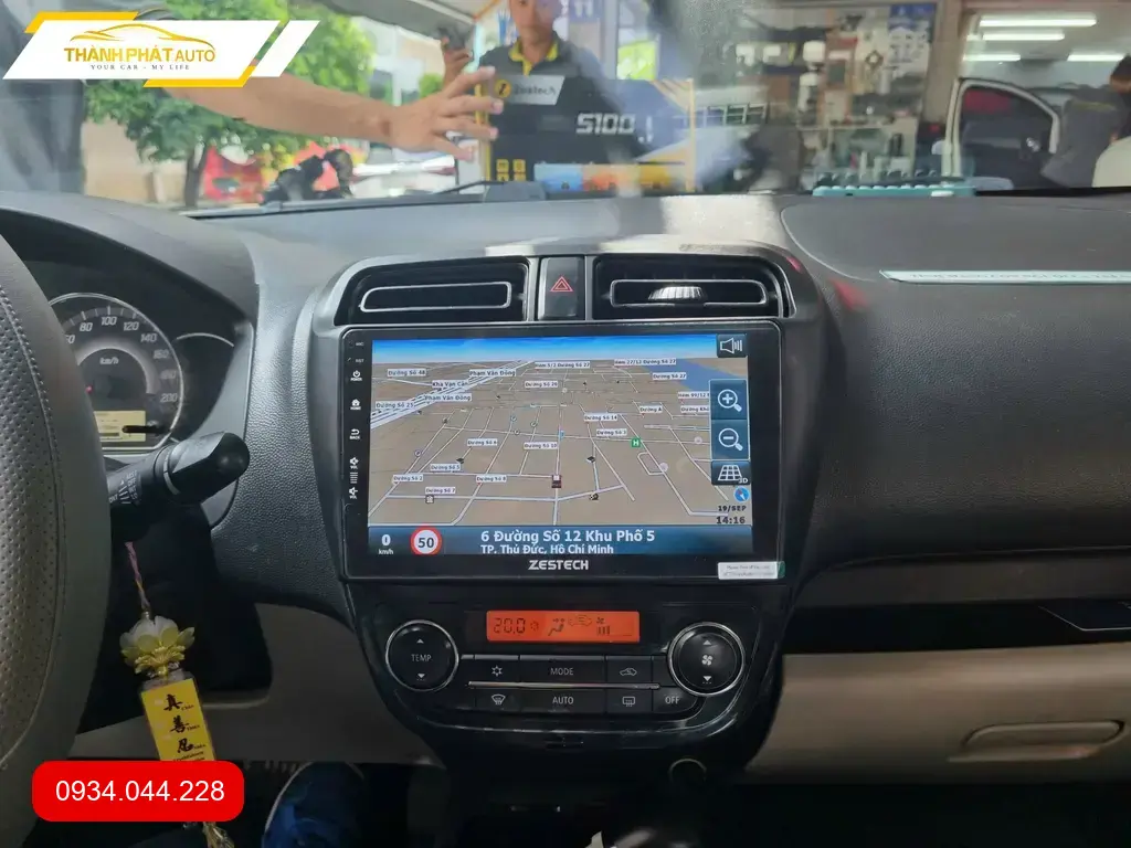 Màn Hình Android Mitsubishi Mirage 2020 - Nơi Nâng Cấp Uy Tín TPHCM